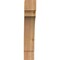 Ekena Millwork 4"W x 14"D x 22"H Merced Rough Sawn Knee Brace, Western Red Cedar BRC04X14X22MRC00RWR - alternate 4